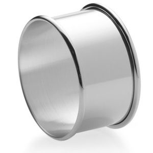 Empire Silver Pewter Plain Napkin Ring